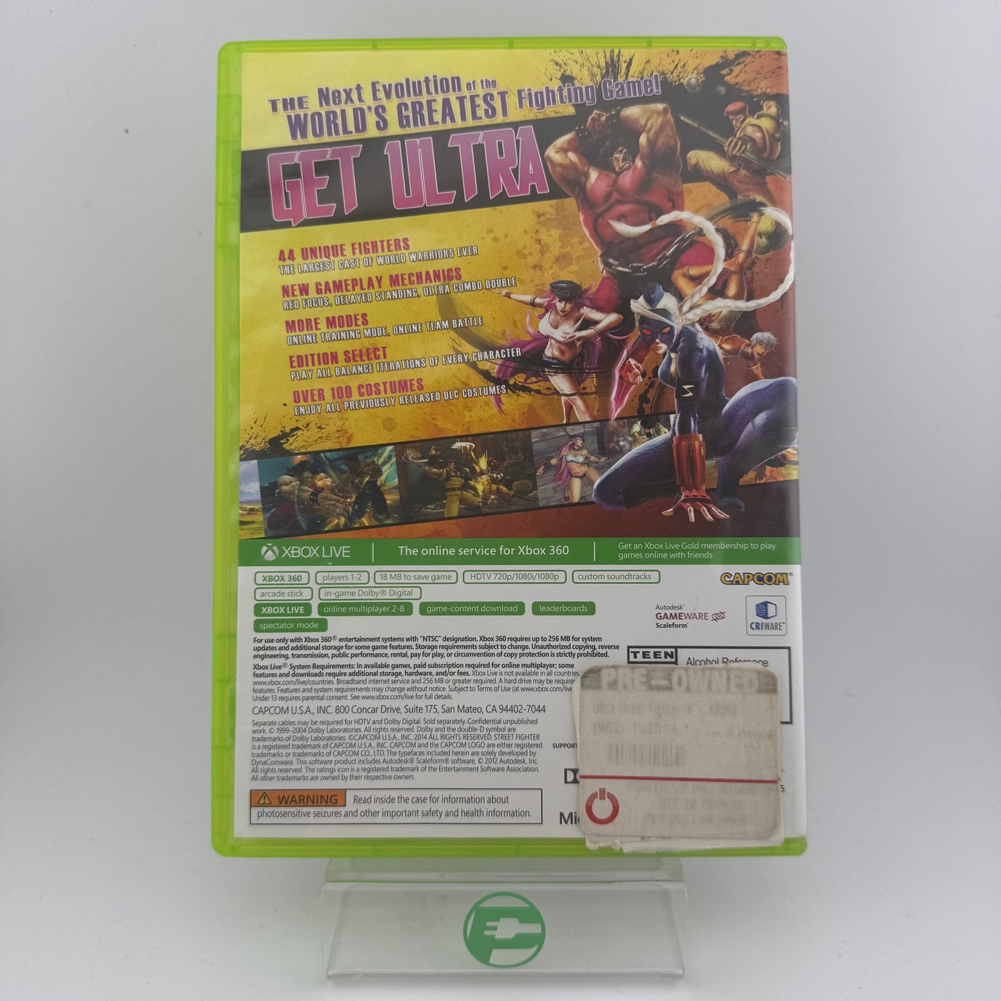 Ultra Street Fighter IV (Microsoft Xbox 360, 2014)