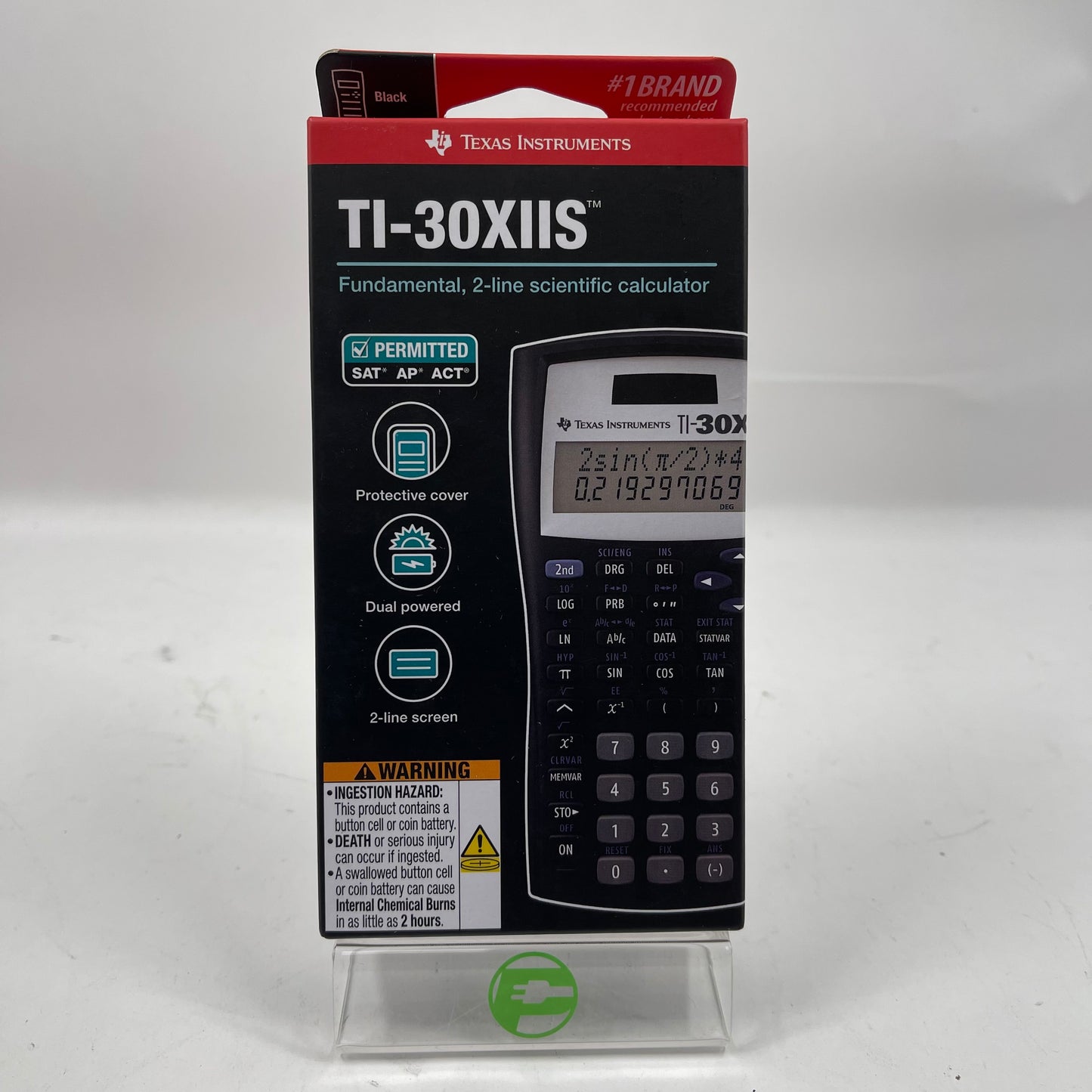 New Texas Instruments TI-30XIIS Fundamental 2-Line Scientific Calculator