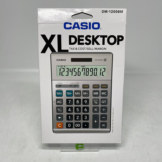 New Casio Graphing Calculator DM-1200BM