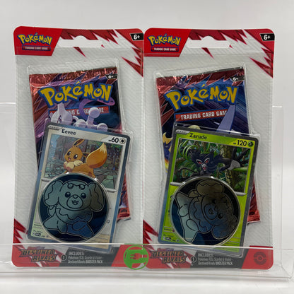 New Pokémon TCG Scarlet & Violet - Destined Rivals Single Blister Pack