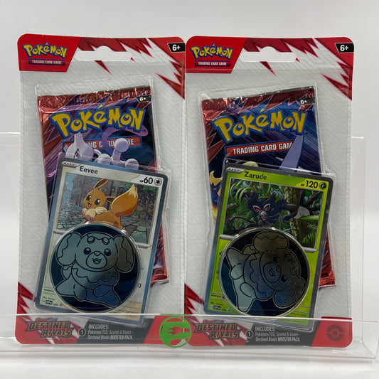 New Pokémon TCG Scarlet & Violet - Destined Rivals Single Blister Pack