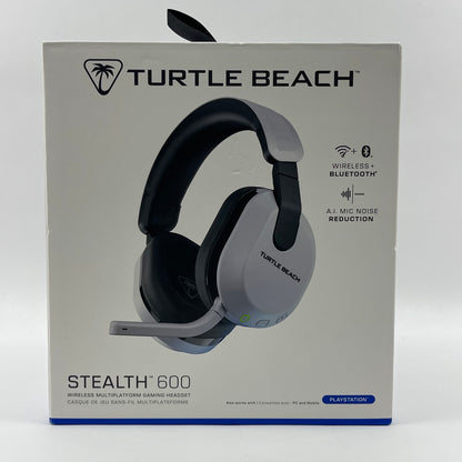 New Turtle Beach Stealth 600 Wireless Gaming Headset White TBS-3102-15