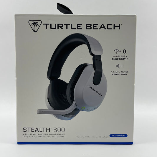 New Turtle Beach Stealth 600 Wireless Gaming Headset White TBS-3102-15