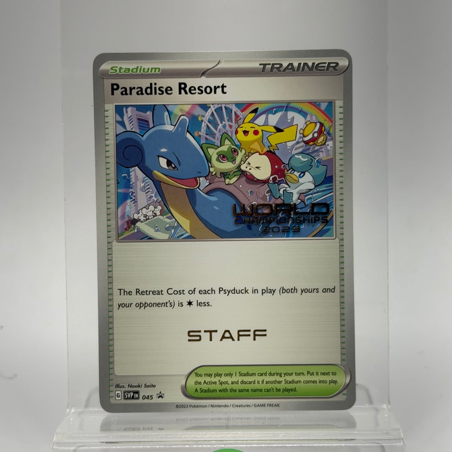 Pokémon TCG Scarlet & Violet Promo Paradise Resort 045 Regular English