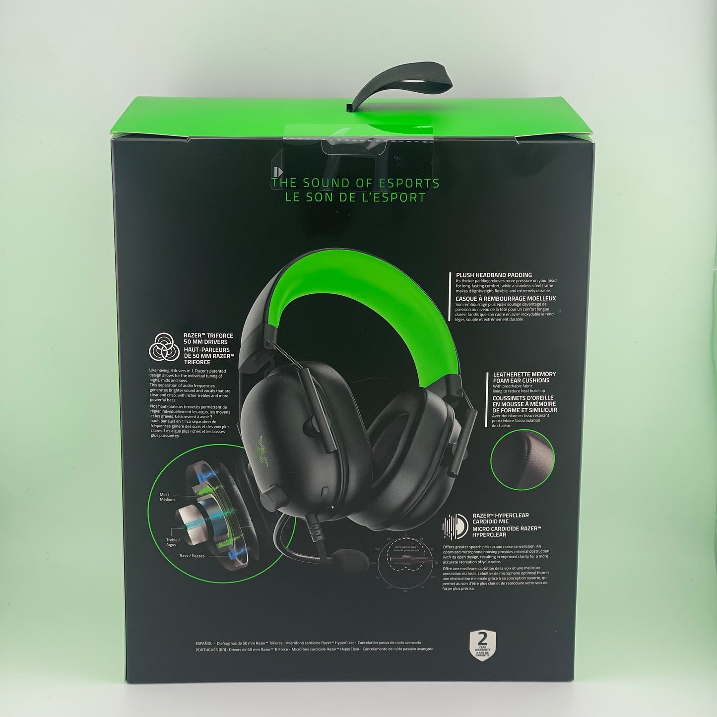 New Razer BLACKSHARK V2 X Wired Gaming Headset RZ04-03241600-R3U1