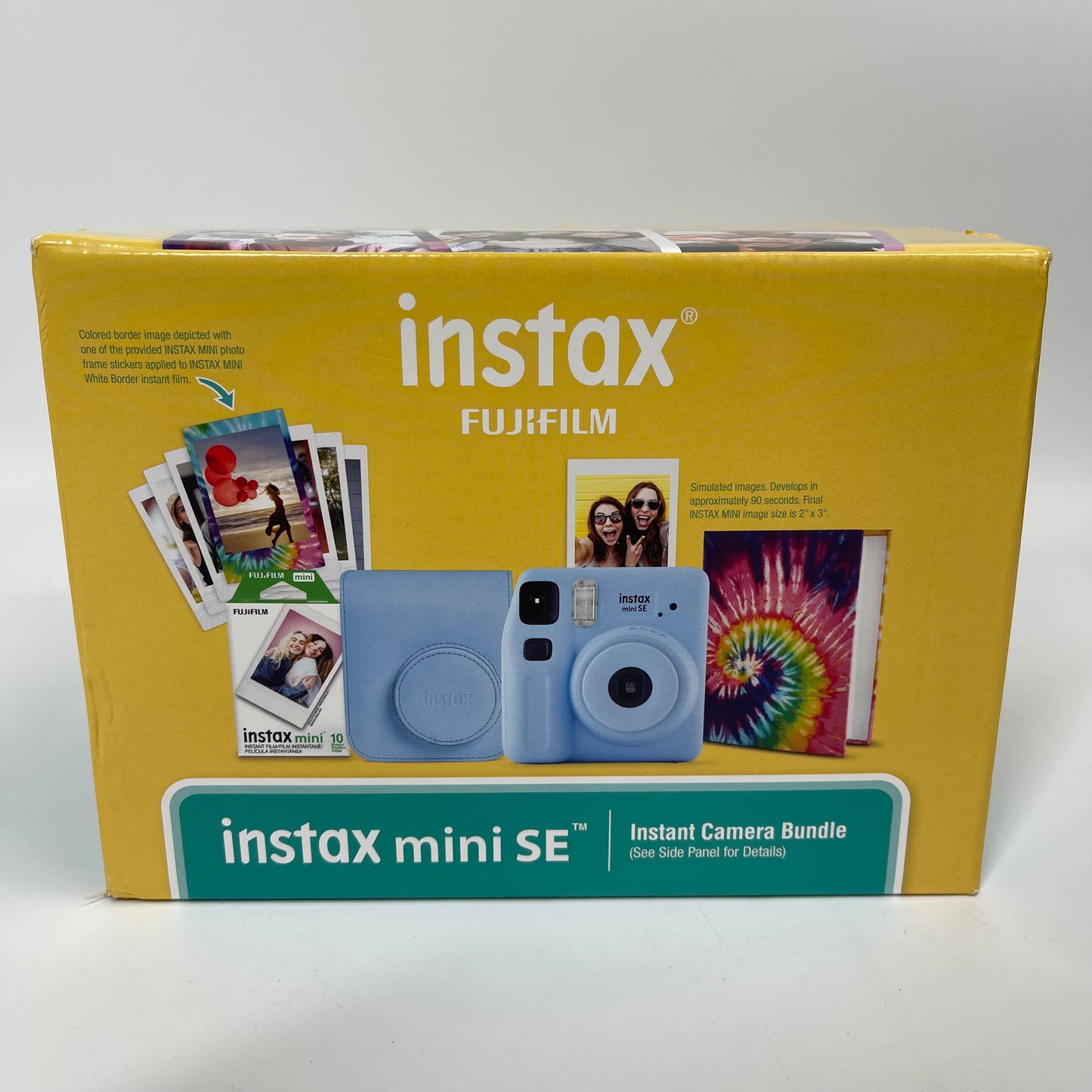 New Fujifilm Instax Mini SE Instant Camera Bundle Blue Blister 6000238542