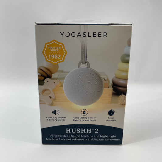 New Yogasleep HUSHH 2 Portable Sleep Sound Machine & Night Light