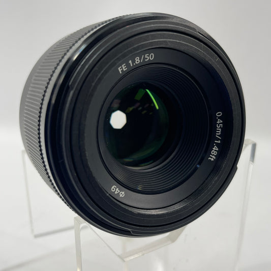 Sony FE 50mm f/1.8 E-Mount Standard Prime Lens SEL50F18F