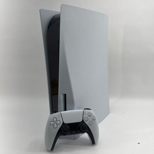 Sony PlayStation 5 Disc Edition PS5 825GB White Console Gaming System CFI-1215A