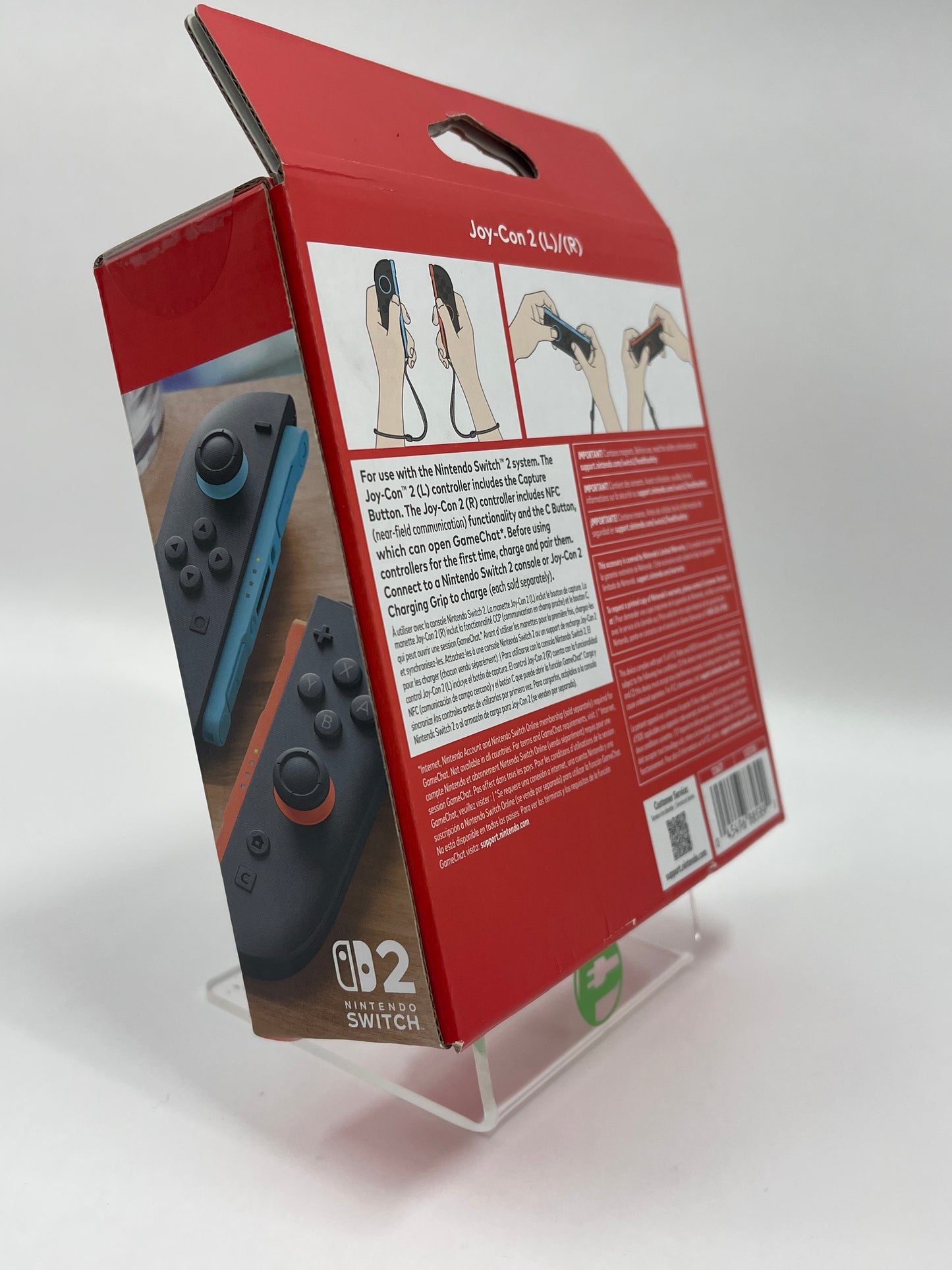 New Nintendo Switch 2 Joy-Cons Pair Controller BEEAJAAAA Light Blue/Light Red