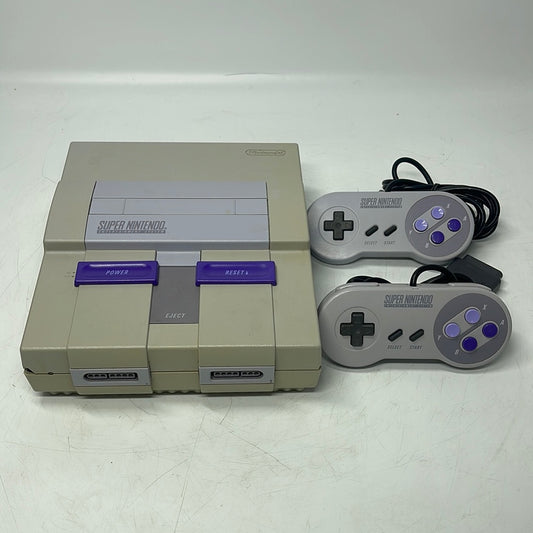 Super Nintendo Entertainment System SNES Video Game Console SNS-001