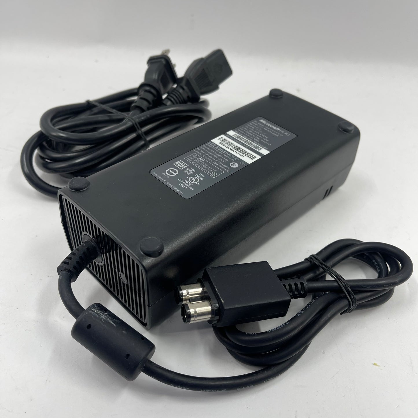 Microsoft AC Adapter Black X818315-007 For Xbox 360 S