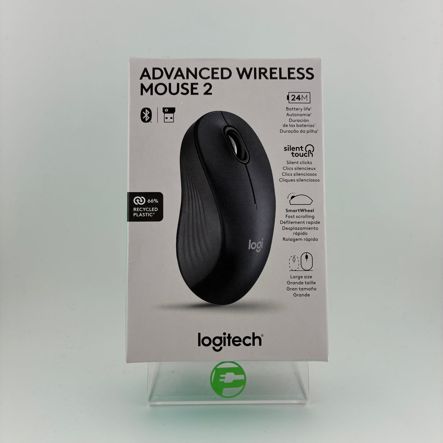 New Logitech Advanced Wireless Mouse 2 910-007451