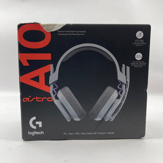 New Logitech A10 Wireless Gaming Headset Black A00160 Cross-Platform