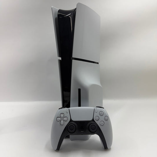 Sony PlayStation 5 Slim Disc PS5 1TB White Console Gaming System CFI-2015
