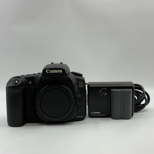 Canon EOS 20D 8.2MP Digital SLR DSLR Camera Body Only