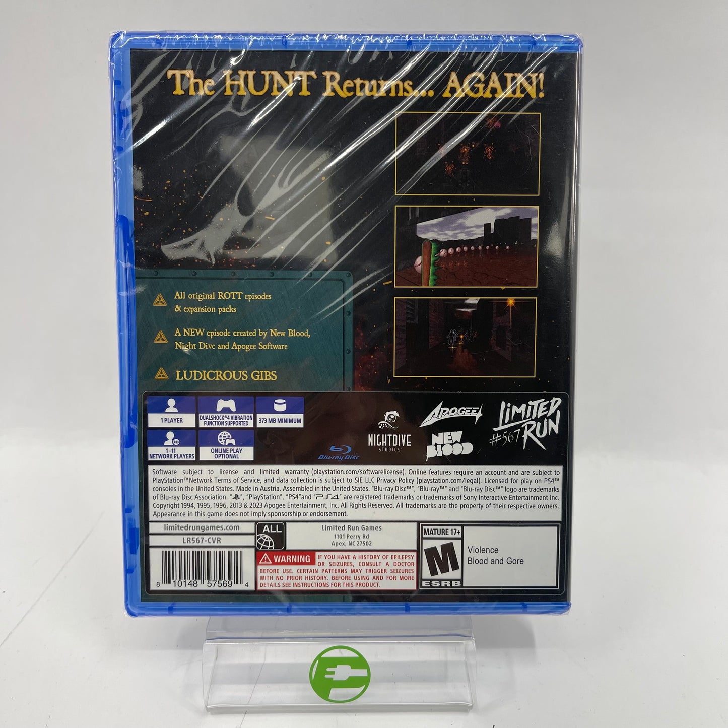 New Rise Of The Triad: Ludicrous Edition (Sony PlayStation 4 PS4, 2024)