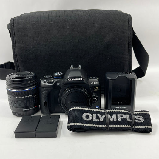 Olympus E-600 12.3MP Digital SLR DSLR Camera
