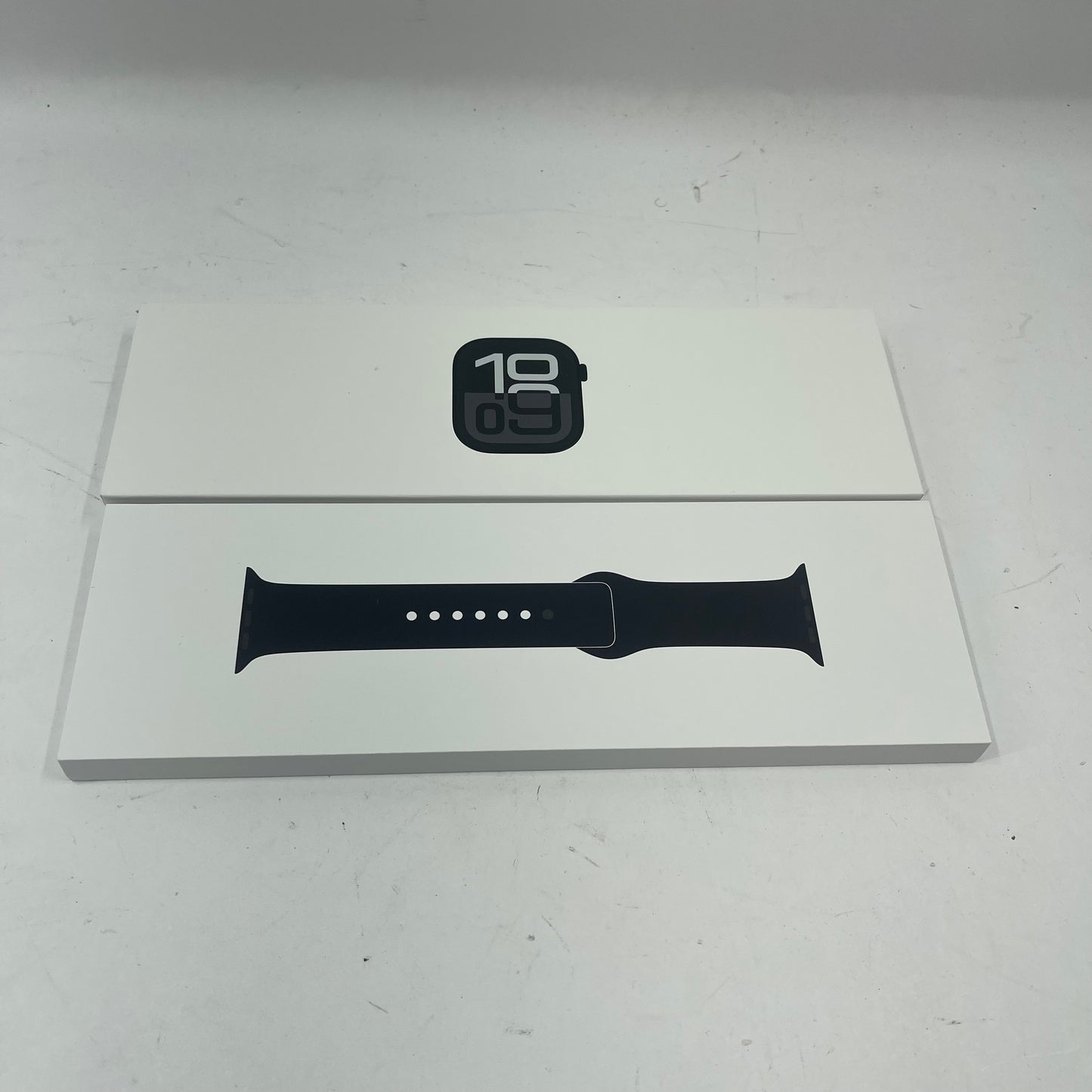 New Unlocked Apple Watch Series 10 46MM Jet Black Aluminum Sport Band A3003