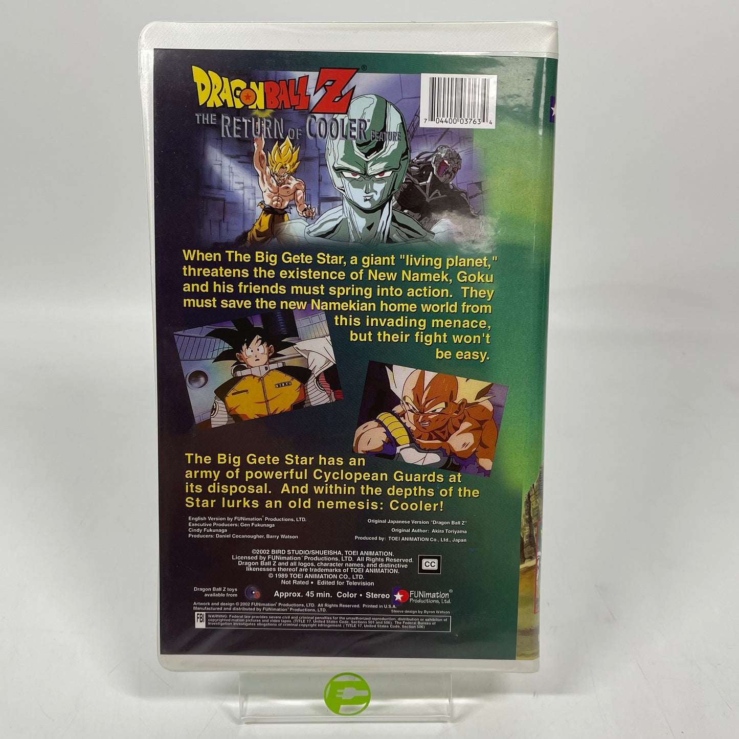 DragonBall Z The Return of Cooler Feature (VHS, 2002)