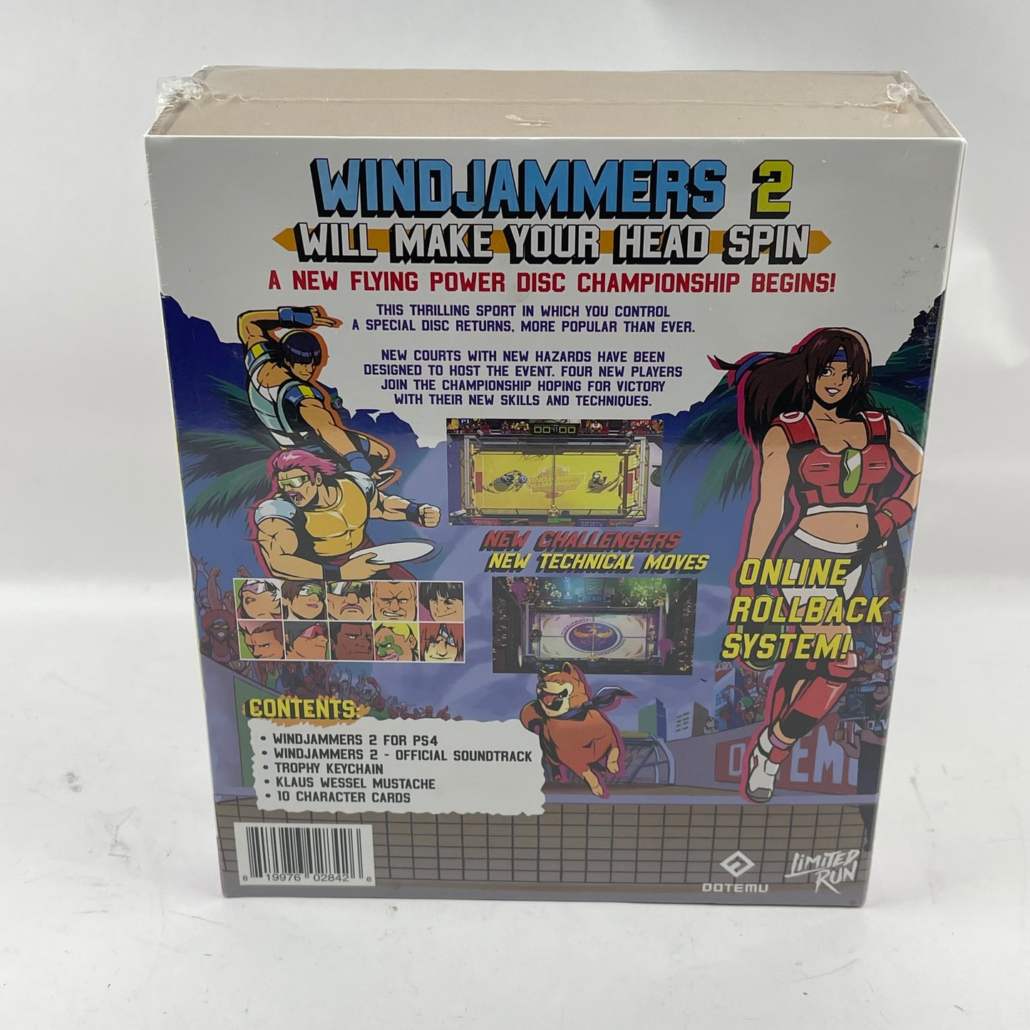 New Windjammers 2 [Collector's Edition] (Sony PlayStation 4 PS4, 2022)
