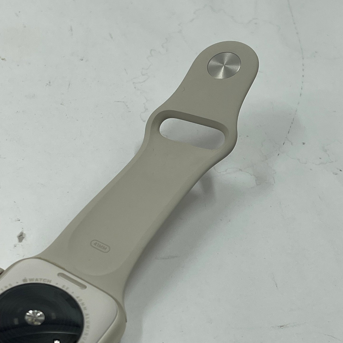 Unlocked Apple Watch SE 2nd Gen 40MM Gold Aluminum Starlight Sport Band