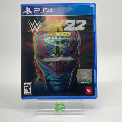 WWE 2K22 [Deluxe Edition] (Sony PlayStation 4 PS4, 2022)