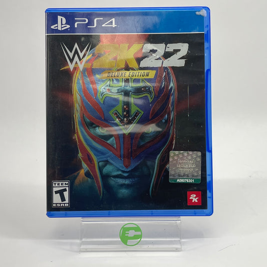 WWE 2K22 [Deluxe Edition] (Sony PlayStation 4 PS4, 2022)