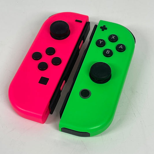 Nintendo Switch Joy-Cons Pair Wireless Controller HAC-015 Neon Pink/Neon Green