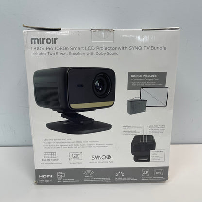 New MIROIR L810S Smart Projector L810S