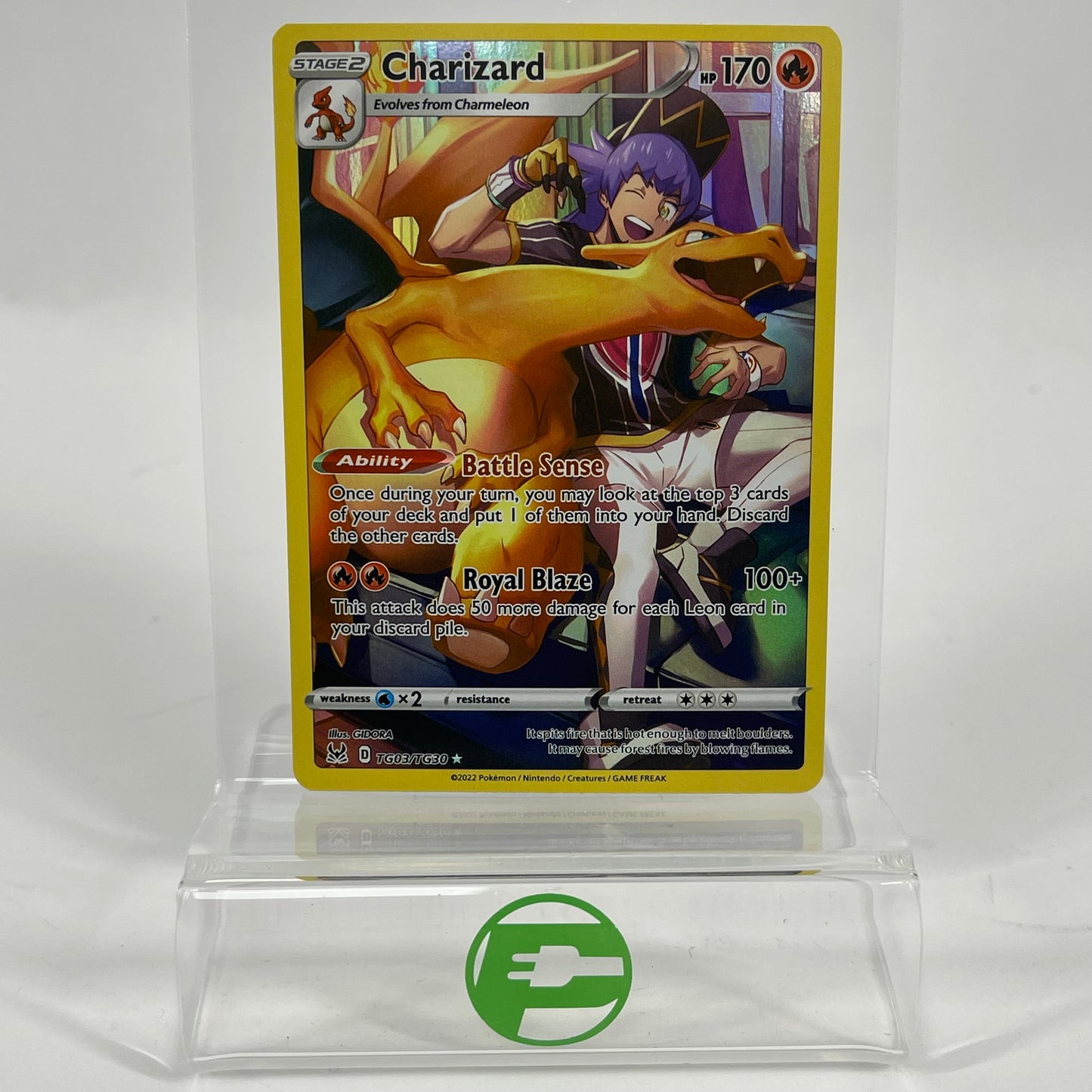 Pokémon TCG Lost Origin Charizard #TG03 Trading Card TG03/TG30