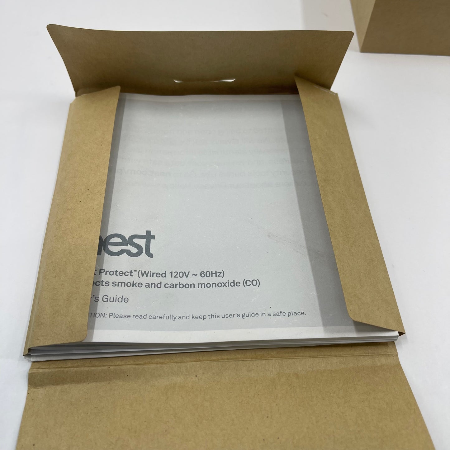 Google Nest Protect 2nd Gen Smart Smoke/Carbon Monoxide Alarm White S3003LWES