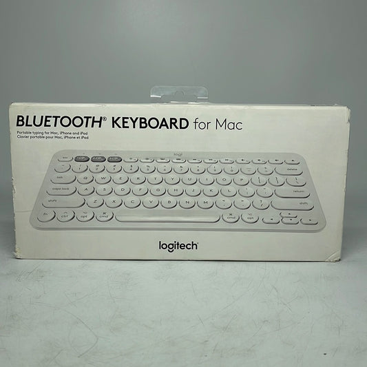 New Logitech Bluetooth Keyboard For Mac White 920-010321