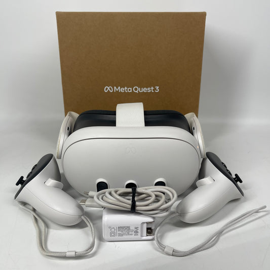 Meta Quest 3 128GB Standalone All-in-One VR Headset 891-01221-01