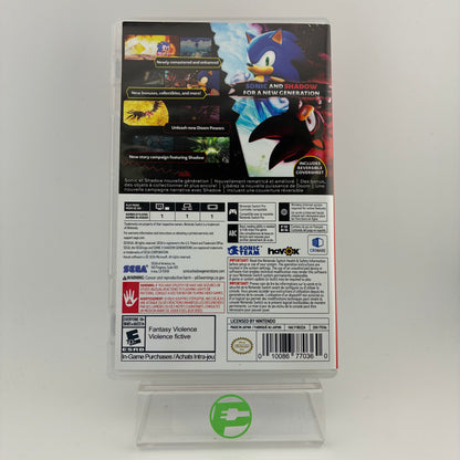 Sonic x Shadow: Generations [Day One Edition] (Nintendo Switch, 2024)