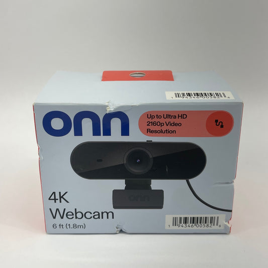 New Onn 4K 6' Webcam