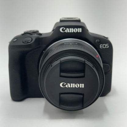 Canon EOS R50 24.2MP Mirrorless Camera With RF-S 18-45mm f/4.5-6.3 IS STM Lens
