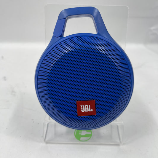 JBL Clip+ Portable Waterproof Bluetooth Speaker Blue JBLCLIPPLUSBLUE