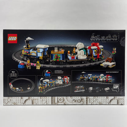 New LEGO Icons Holiday Express Train Building Set 10361