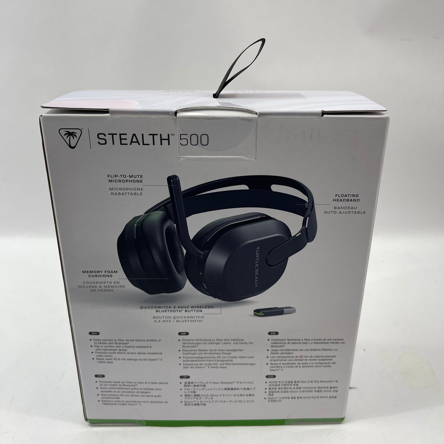 New Turtle Beach Stealth 500 Black TBS-2103-05  Xbox One / Xbox Series X/S/PC