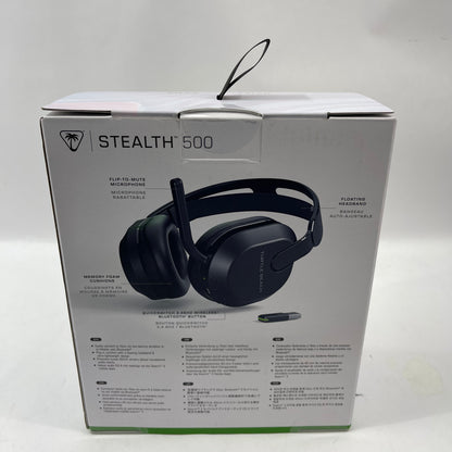 New Turtle Beach Stealth 500 Black TBS-2103-05  Xbox One / Xbox Series X/S/PC