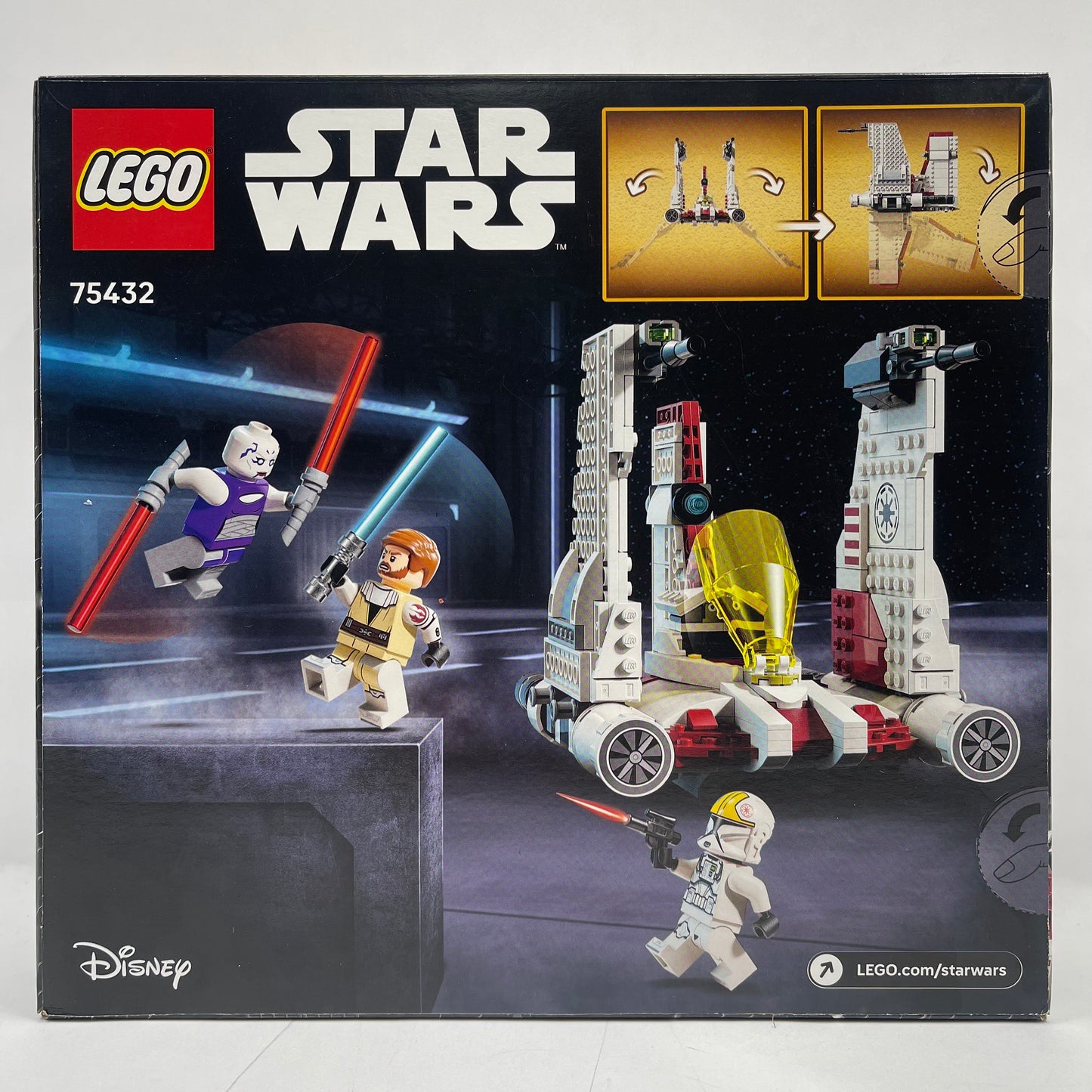 New LEGO Star Wars V-19 Torrent Starfighter Building Toy 75432