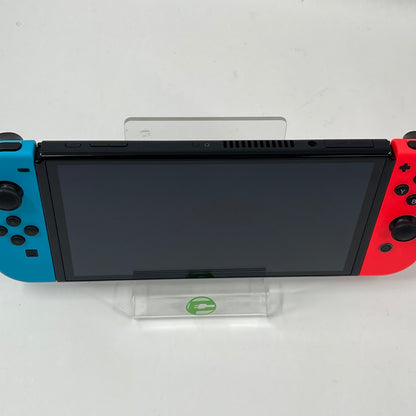 Nintendo Switch OLED Video Game Console HEG-001 Red/Blue