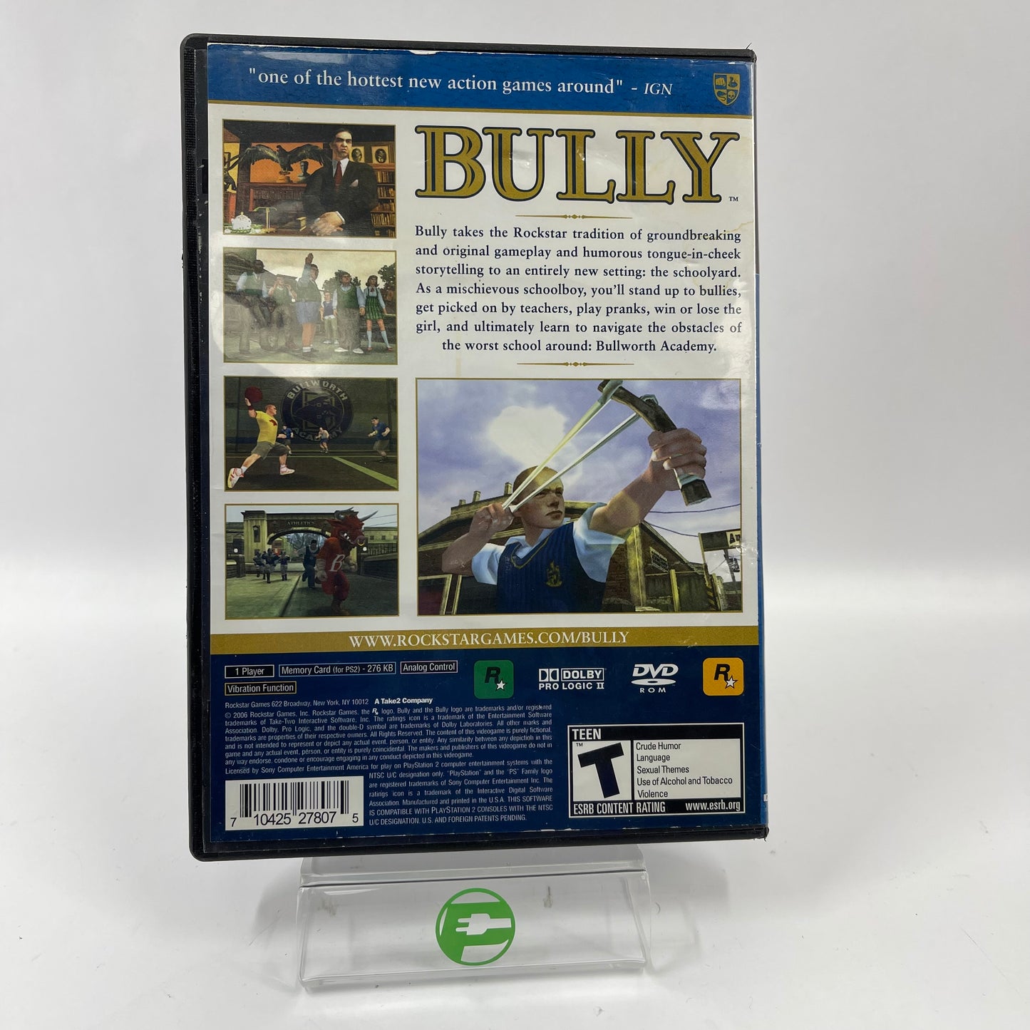 Bully [Greatest Hits] (Sony PlayStation 2 PS2, 2006)