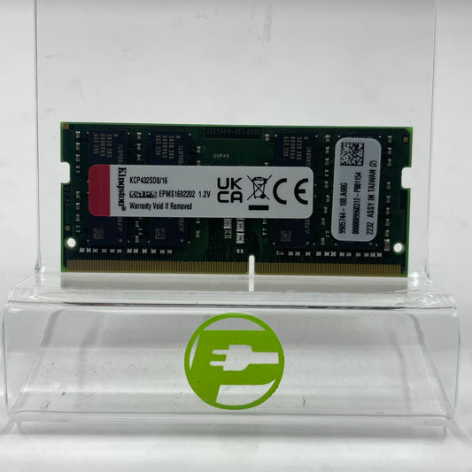 Kingston 16GB (1x16GB) RAM DDR4 3200MHz KCP432SD8/16 Laptop RAM