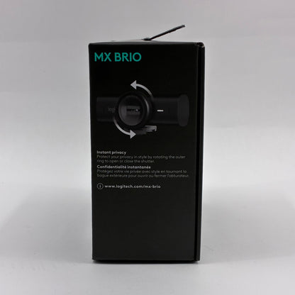 New Logitech MX Brio 4K UHD Webcam 960-001558