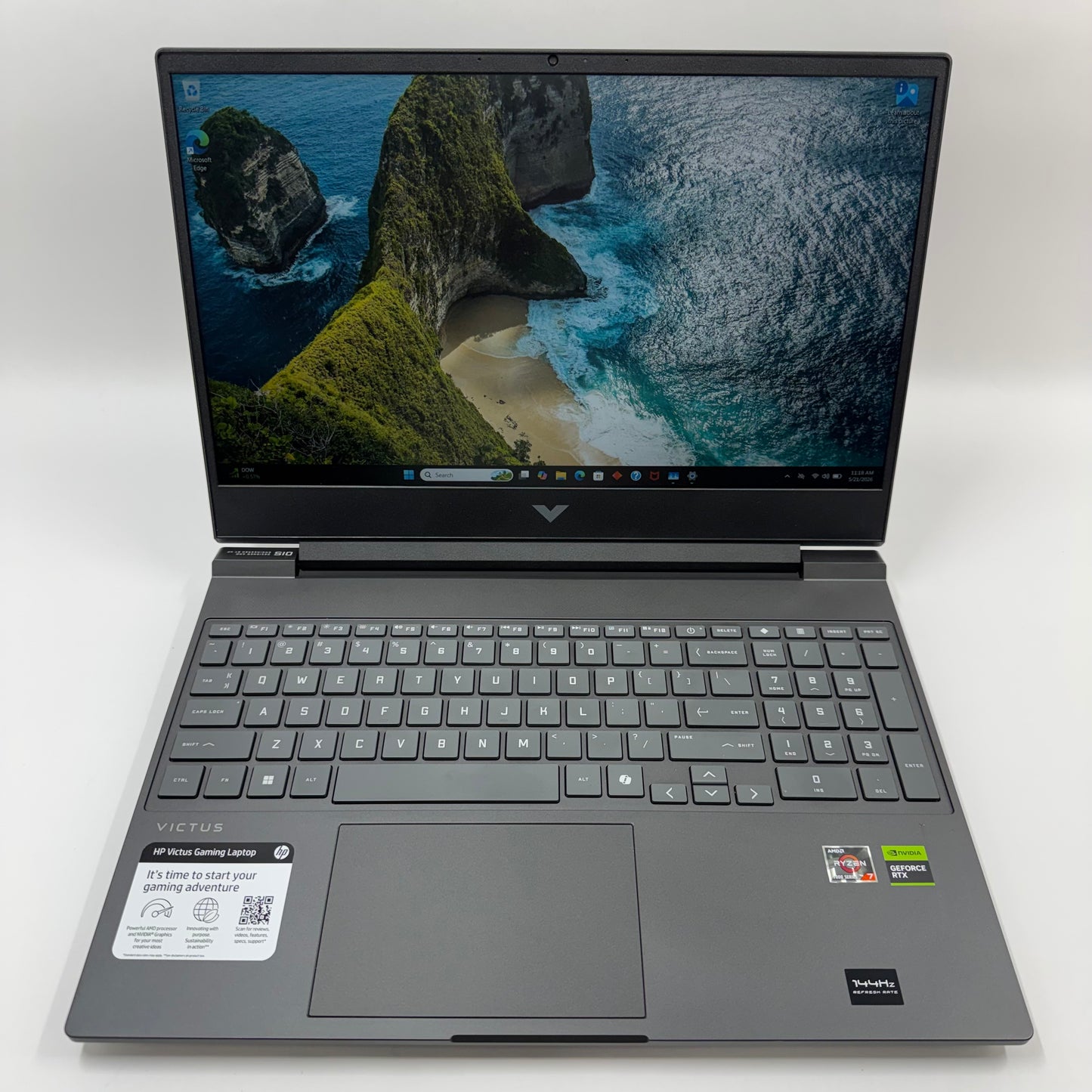 HP Victus 15-FB3093DX 15.6" Ryzen 7 7445HS 16GB RAM 512GB SSD GeForce RTX 4050