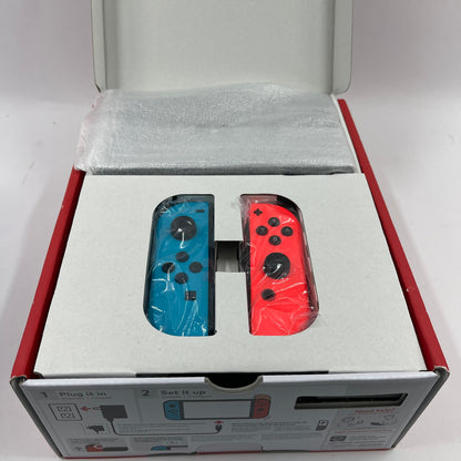 Nintendo Switch OLED Video Game Console HEG-001 Neon Red/Neon Blue