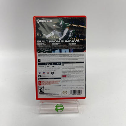 Madden NFL 26 (Nintendo Switch 2, 2025)