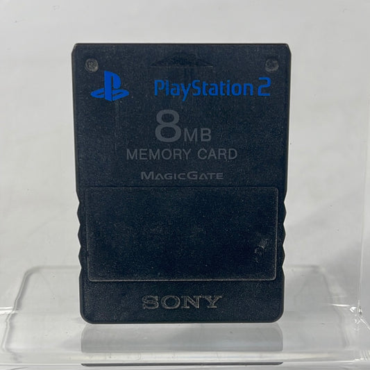 Sony PlayStation 2 PS2 8MB Memory Card Black SCPH-10020
